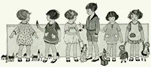 Dollies: Children's playingwear 1913