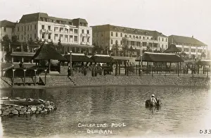 Natal: Children's pool, Durban, Natal Province, South Africa