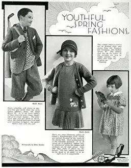 Goochs: Children's Spring Fashions, 1930s