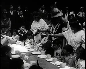 British Pathé Ltd: Children's Tea Party Where They Are Celebrating
