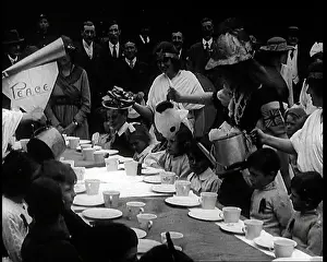 British Pathé Ltd: Children's Tea Party Where They Are Celebrating