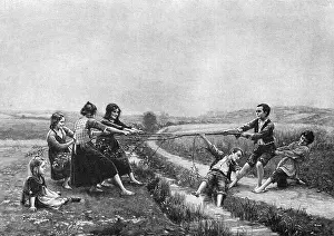 Sexes: Childrens Tug O War