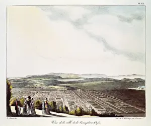 Concepcion: Chile (19th c.). Concepcion. Litography