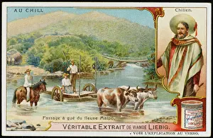 Fording: CHILE/MAIPO RIVER C1900