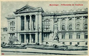 Justicia: Chile - Santiago - The Law Courts