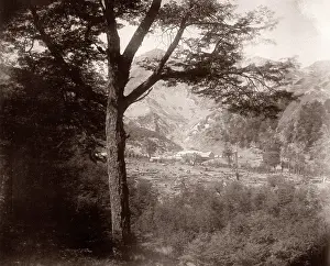Histort: Chile - view of Chillan