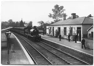Chilham: CHILHAM STATION - 1909