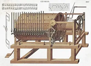 Mary Evans (colourised): Chimes