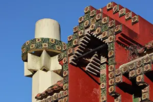 Mirador: Chimney, El Capricho de Gaudi, Comillas