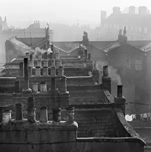 Smoggy: Chimney Pots And Roofs