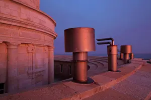 Gironde: Chimneys, Cordouan Lighthouse, Gironde, Aquitaine, France