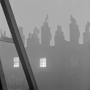 Timbers: Chimneys At Dusk