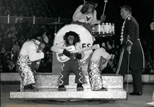 Chimpanzees: Chimpanzee Beatles group, Bertram Mills Circus