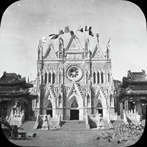 Affiliated: China - The Bei-tang, front of the Cathedral