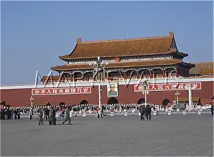 Tiananmen: CHINA/BEIJING/ENTRANCE