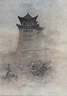Daybreak: CHINA. Beijing. Painting