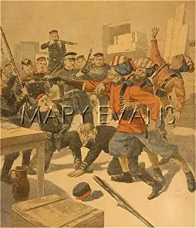 Affray: CHINA/BRITISH & GERMANS