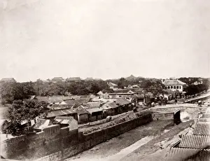 Legation: China c.1880s - Peking Beijing, showing the British Legation