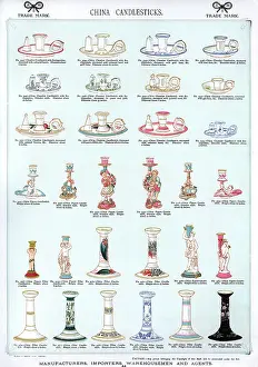 Cherub: China Candlesticks, Plate 66