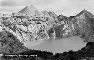 Pits: China Clay Pits in Cornwall
