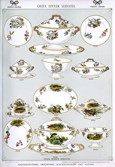 Tureen: China Dinner Services, Plate 11