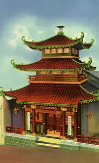 Calif: Chinatown Building. San Francisco