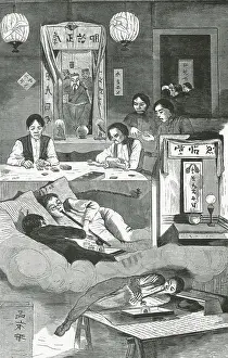 Smokers: Chinatown Opium Den, by Winslow Homer