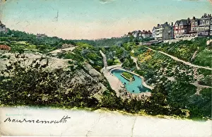 Chine: The Chine, Boscombe, Bournemouth, England