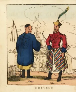 Pigtail: Chinese archer and Mandarin with whip