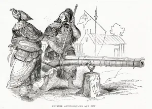 1842: Two Chinese Artillerymen