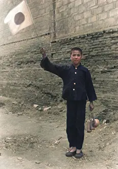 Baoding: Chinese boy in Baoding