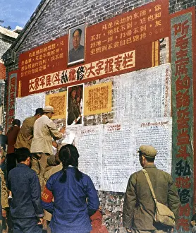 Noticeboard: Chinese Cultural Revolution