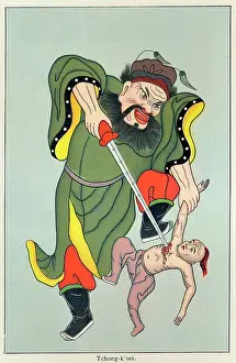 Protects: Chinese deity Tchong-k'oei