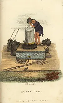 Distiller: Chinese distiller making Cho-Chou or brandy