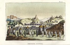 Mourner: Chinese funeral ceremony