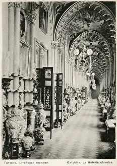 Tracery: Chinese Gallery, Gatchina Palace, near Gatchina, Russia