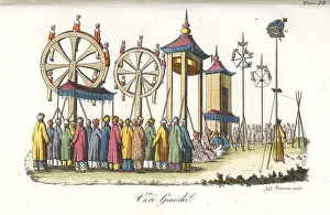 Bernieri: Chinese games and acrobatics performed in