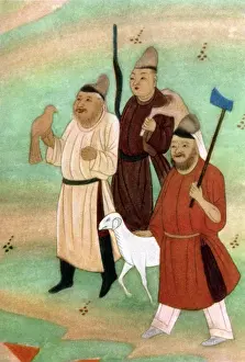 Gyrfalcon: Chinese hunters, 618 - 907