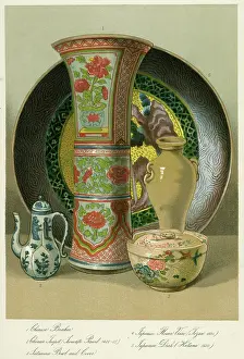 Beaker: CHINESE, JAP PORCELAIN