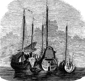 Junks: Chinese Junks 1857