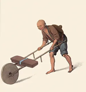 Pushes: Chinese Laborer
