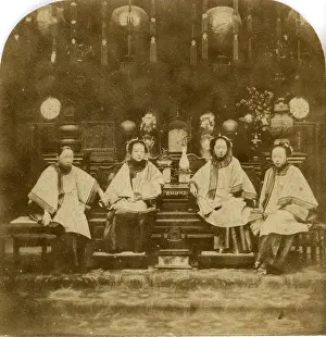 Negretti: Chinese Ladies form part of the Establishment of a Mandarin
