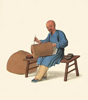 Plies: Chinese Lantern-Painter