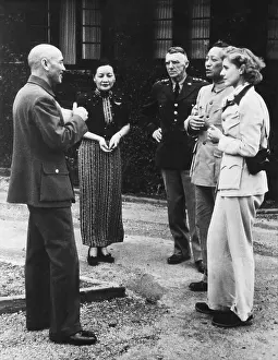 Stilwell: Chinese leader and Americans together after the