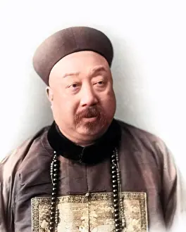 Beads: Chinese man