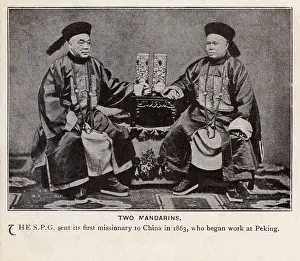 Mandarins: Two Chinese Mandarins - China
