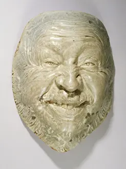 Enamelled: Chinese mask