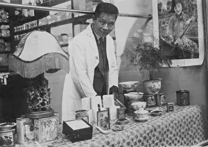 Decorates: Chinese merchant in Berlin, 1934