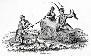 Mountebank: A Chinese mountebank or travelling entertainer. London, 1812
