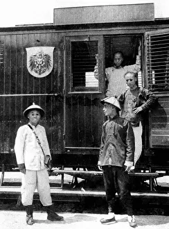 Colonialists: Chinese postal officials, 1906
